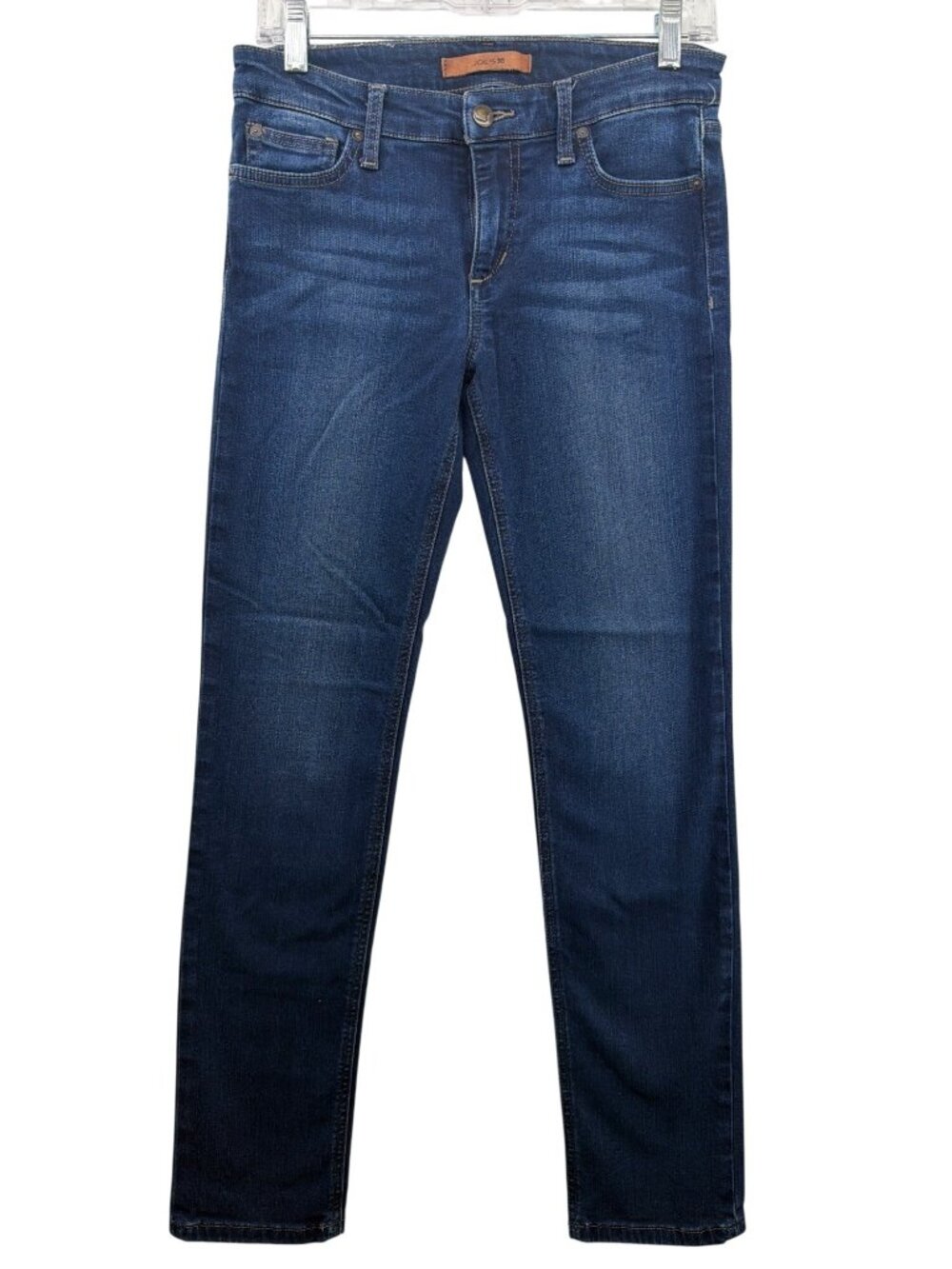 Joe's Jeans Womens Sz 28 Flawless The Cigarette Straight Leg Dark Wash Mid-Rise